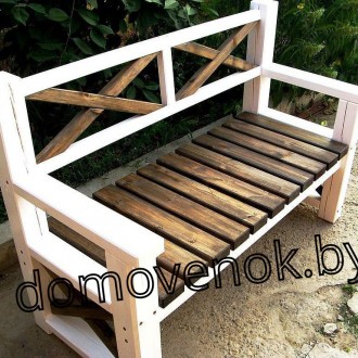 Скамейка садовая «Colour-Mix» CC-8