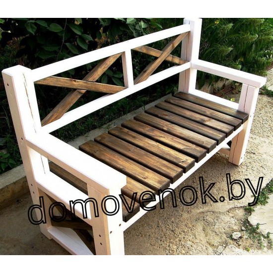 Скамейка садовая «Colour-Mix» - взрыв красок в вашем саду