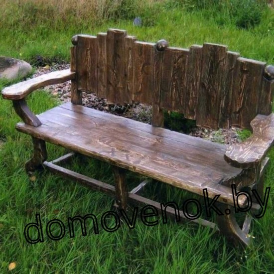 Скамейка садовая «Абирвуд» - доступная простота для каждого