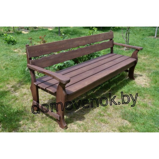 Скамейка садовая «Гарм» СГ-5 - прочность скандинавских традиций в вашем саду