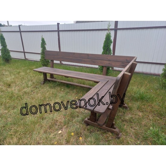 Скамейка садовая «Поместье» СУ-21 - аристократическая роскошь для вашего сада