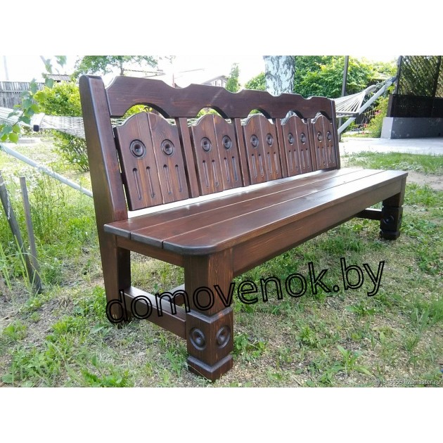 Скамейка садовая «Люмен» СЛ-7 - свет гостеприимства для вашего сада