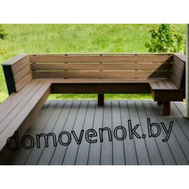 Скамейка садовая «Траектория» СТ-9 - путь к комфорту