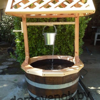 Колодец «Веселая Гармония» для сада и дачи  КВ-12