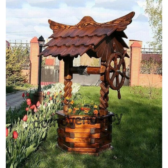 Декоративный колодец «Сова» КС-3 - где живёт мудрость