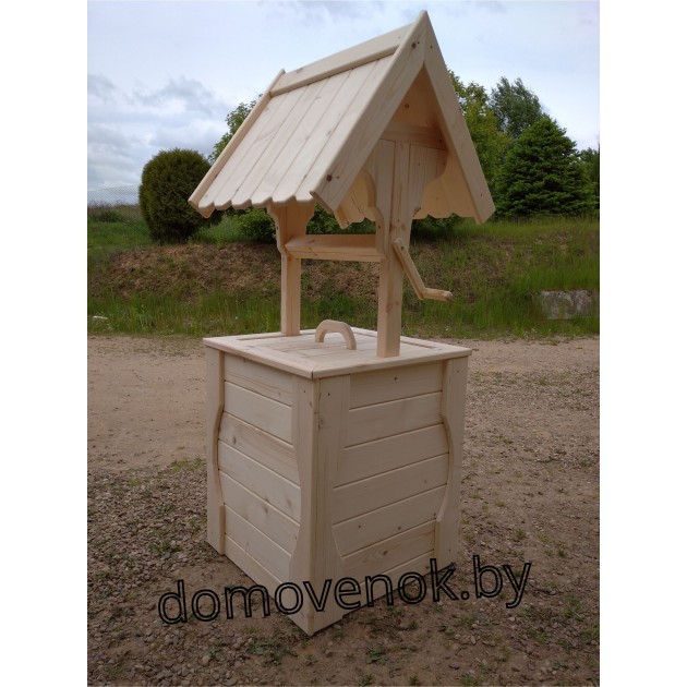 Декоративный колодец «Млын» КМ-2 - белорусская душа в дереве