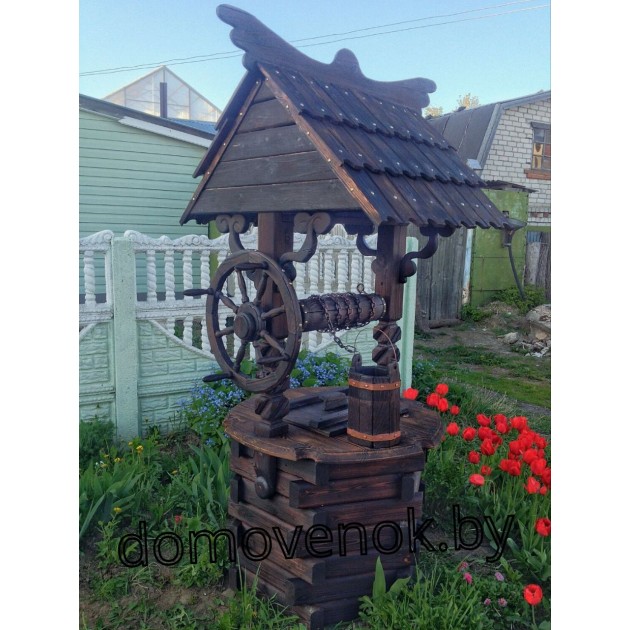 Декоративный колодец «Сова» КС-3 - где живёт мудрость