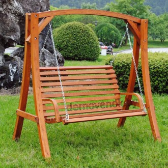 Качели садовые деревянные «Жасмин» КСДЖ-10