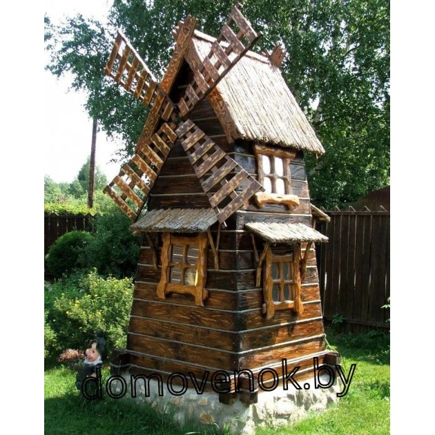 Декоративная мельница «Солнечное Вращение» МС-5 - энергия и радость солнечного света