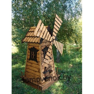Мельница «Золотая колосница» для дачи и сада МЗ-1