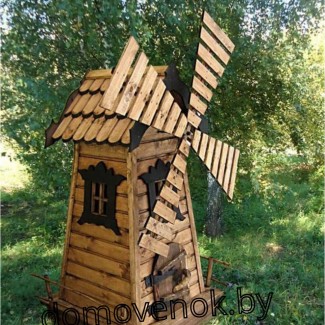 Мельница «Золотая колосница» для дачи и сада МЗ-1