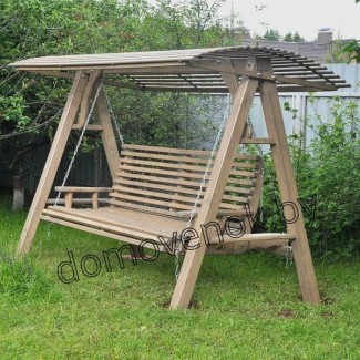 Качели садовые деревянные «Nature» КСД-1