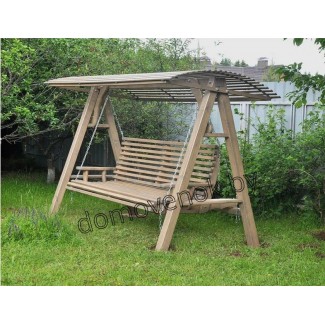 Качели садовые деревянные «Nature» КСД-1