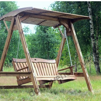 Качели садовые деревянные «Арбон»  КСДА-9