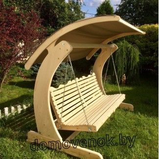 Качели садовые деревянные «Прима» КСДП-6