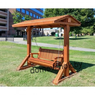 Качели садовые деревянные «Прованс» КСДП-11